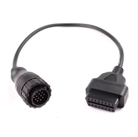 Cable adaptador Premium de 14 pines a 16 pines OBD1 a OBD2 para herramienta de diagnóstico Universal de coche Mercedes Benz