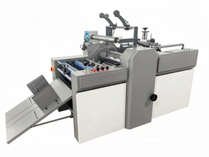 ZDFM-760 Lamineuse hydraulique automatique 760 mm à chauffage par <span class=keywords><strong>huile</strong></span>, simple face, de qualité industrielle, vitesse de laminage rapide - Product Image 1