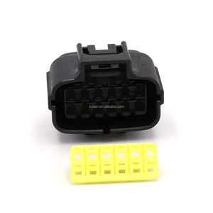 12 Pin <span class=keywords><strong>Amp</strong></span> Wasserdichter elektrischer Kabelst ecker Sauerstoffs ensor Stecker Stecker Kfz-Stecker 174663-2 - Product Image 1