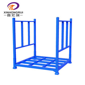 Rangement vertical d'entrepôt personnalisé, 4-6 niveaux, métal, acier, portable, pour rouleaux de tapis, tissu, rayonnage - Product Image 1