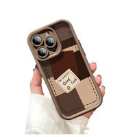 Bonne chance café impression échelle lentille Style antichoc TPU housse de téléphone portable pour Oppo Reno 4 6 7 8 9 10 12 13 A3 A93 A1 F11