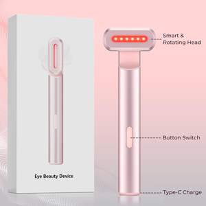 Varita de Terapia de Luz Roja de 660nm, Masajeador LED Antienvejecimiento 4 en 1 con Microcorriente para Rostro y Cuello - Product Image 6