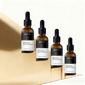 Suero Facial Iluminador y Antienvejecimiento de Caracol de Marca Privada con Vitamina C, Ácido Hialurónico, <span class=keywords><strong>Retinol</strong></span> y Aloe Vera Orgánico - Product Image 3