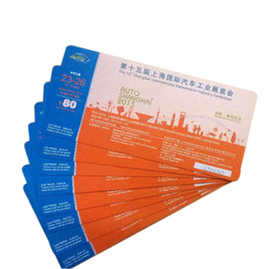 Custom Coloring Gedrukt Coupon <span class=keywords><strong>Ticket</strong></span> Voucher Voor Business - Product Image 1