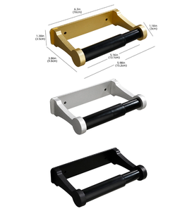 Estante de Almacenamiento para Accesorios de Baño y Cocina, Soporte Autoadhesivo Retráctil para Toallas de Papel, Soporte para Rollo de Papel Higiénico Debajo del Gabinete - Product Image 6