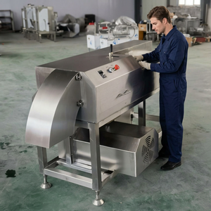 Stainless Steel Meat Cutting Machine Automatic <b>Bone</b> <b>Saw</b> for Fresh Frozen Pork Leg Trotter Processing - Product Image 3