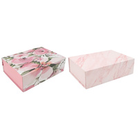 Coffret Cadeau Couleur Design Personnalisable Coffret Cadeau Anniversaire Personnalisé Coffret Cadeau Magnétique Luxe Rose