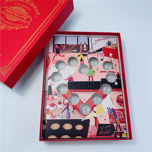 Logotipo personalizado Reciclable <span class=keywords><strong>Planet</strong></span> Cup Chocolate Snack Ld Caja de embalaje de cartón con Blíster - Product Image 1