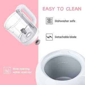 Électrique <span class=keywords><strong>Bébé</strong></span> Alimentaire Fabricant À Faible Bruit Multi-Fonctionnelle <span class=keywords><strong>Bébé</strong></span> Cuisinière Alimentaire Mélangeur Mélangeur Alimentaire Processeur - Product Image 6