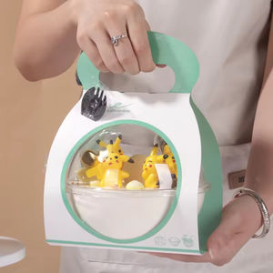 2025 noël créatif en forme de récipient alimentaire en <span class=keywords><strong>plastique</strong></span> <span class=keywords><strong>Transparent</strong></span> recyclable boîte d'emballage de qualité alimentaire pour gâteau Mousse <span class=keywords><strong>boule</strong></span> - Product Image 1