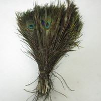 Plume de paon à gros yeux de haute qualité, matériau de décoration populaire, plume de paon naturelle véritable