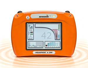 เครื่องตรวจจับรอยรั่วท่อใต้ดิน SEWERIN AQUAPHON A200 ระดับมืออาชีพ สำหรับระบบน้ำเสียงและตรวจจับการรั่วไหลของท่อ - Product Image 6
