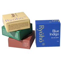 Boîtes à savon de luxe recyclées en gros personnaliser produit et emballage emballage en papier avec logo personnalisé avec inserts