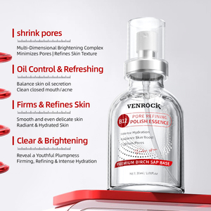 Essence Raffinante aux Pores de Niacinamide : Réduit les Pores, Contrôle le Sébum, Éclaircit, Élimine les Points Noirs, Hydratation Profonde, Lisse la Peau, Extrait de Saule - Product Image 3