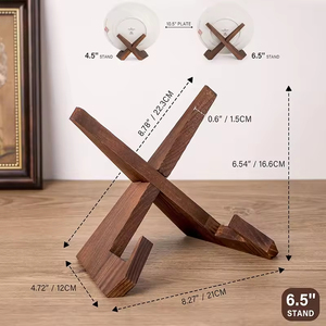Wooden Cookbook <b>Stand</b> Flat <b>Stand</b> Base Kitchen Cookbook <b>Stand</b> Reading <b>Stand</b> Wooden <b>Record</b> <b>Stand</b> - Product Image 4