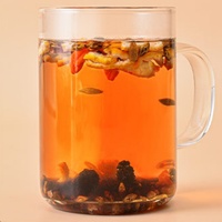 Thé de Ginseng Cinq Trésors de Haute Qualité, Mélange Herbal Maca Jujube, Thé Naturel pour la Santé, Thé en Vrac Brut