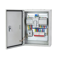 Boîtier de distribution ATS basse tension à commutation automatique, configurations 3P et 4P, indice de protection IP55, courant personnalisable