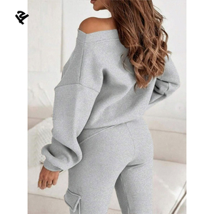 Женский спортивный костюм с карманами - Product Image 2