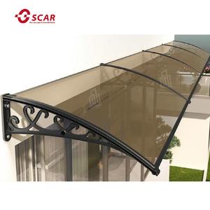 Cubierta de Vidrio <span class=keywords><strong>para</strong></span> Patio Exterior, Toldo de Aluminio <span class=keywords><strong>para</strong></span> Balcón, Terraza, Patio, Techo, <span class=keywords><strong>para</strong></span> Glazen Overkapping - Product Image 3