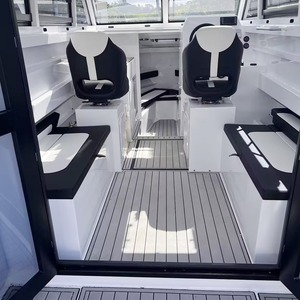Barco de Pesca Clásico de Diseño WD351, <span class=keywords><strong>Lancha</strong></span> Rápida <span class=keywords><strong>Pequeña</strong></span> de Aleación de Aluminio, Fabricación Directa de Fábrica, Personalizable - Product Image 4
