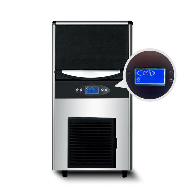 220V/50HZ Hot Selling Commercial Ice Machine 40kg/24hs Stainless Steel Ice Cube Machine for Food and Beverage Plant