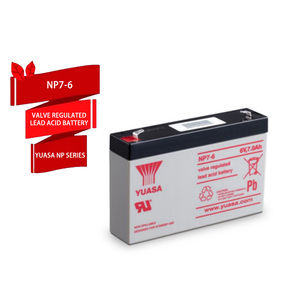 Baterías de Plomo-Ácido de Ciclo Profundo para Almacenamiento Solar de 6V 1.2Ah 2.8Ah 4Ah 7Ah 10Ah 12Ah, Baterías de Plomo-Ácido GEL NP7-6 - Product Image 3