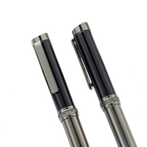 Luxury Heavy Metal Ballpoint Custom Logo High Quality Personalized Gift Promotional Carved <b>Pen</b> for Business Writing - Product Image 2