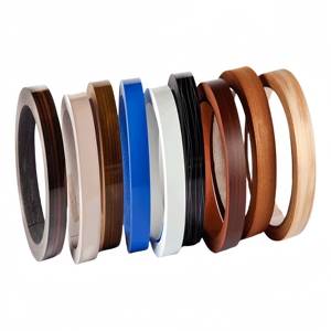 Mới đến <span class=keywords><strong>2025</strong></span> sang trọng và tùy chỉnh MDF hạt gỗ PVC cạnh dải cho đồ nội thất - Product Image 1