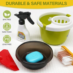 Giocattoli per Bambine, Set di Pulizia Simulata, Elettrodomestici in Plastica, <span class=keywords><strong>Aspirapolvere</strong></span> Giocattolo per <span class=keywords><strong>Bambini</strong></span> - Product Image 4