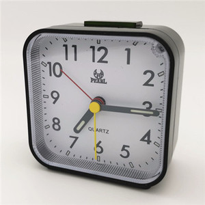 Silent <strong>Small</strong> Square Travel <strong>Alarm</strong> <strong>Clock</strong> Desktop Glowing <strong>Clock</strong> - Product Image 2