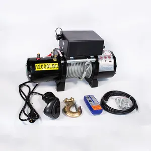 Tời Điện Mini 12V 3000ibs-12000ibs Tời Câu Cá Điện