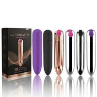 Großhandel Mini-Bullet-Vibrator Leistungsstarker G-Punkt-Klitoris-Stimulator Tragbarer Taschen-Massagegerät OEM Private Label
