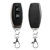 Télécommande universelle sans fil Fanwell 315/433 MHz pour ouvre-porte de garage LED, code d'apprentissage, métal, domotique, garantie 1 an