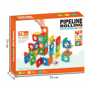 Pipeline Rolling Ball Running <span class=keywords><strong>Building</strong></span> Track Set Juguetes Niños Educativos Montar Construcción Pipe <span class=keywords><strong>Building</strong></span> <span class=keywords><strong>Blocks</strong></span> <span class=keywords><strong>Marble</strong></span> <span class=keywords><strong>Run</strong></span> Toy - Product Image 3