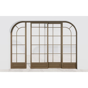 Puerta Corredera de Vidrio Templado con Marco de Aluminio Francés, Impermeable, con Sellado Superior e Insonorización, para Cocina, Precio al <span class=keywords><strong>por</strong></span> Mayor - Product Image 2