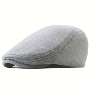 Vente en gros Printemps Automne Europe Amérique : Casquette plate, Béret, Casquette plate dôme, Casquette plate Ivy pour femmes et hommes, protection solaire - Product Image 5
