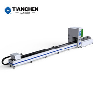 Découpeuse laser à fibre CNC automatique fiable Cypcut pour tubes métalliques ronds/carrés/rectangulaires avec prise en charge AI/LAS