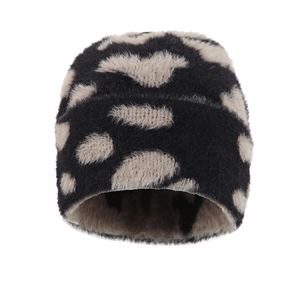 Casquette en tricot acrylique unisexe avec logo personnalisé brodé par le fabricant, bonnet à revers chaud pour l'extérieur, bonnets, chapeaux - Product Image 4