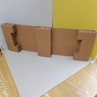 Carton en carton nid d'abeille recyclé écologique pour un emballage durable avec impression de logo personnalisée