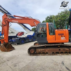 Excavadora de cadenas usada Hitachi 225, de segunda mano, marca original japonesa, 22.5 toneladas, excavadora de cadenas de tamaño mediano, excavadora usada. - Product Image 5