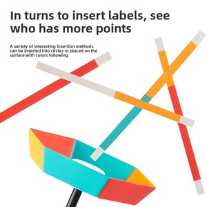 Gioco di Equilibrio e Impilamento per Bambini in Plastica ABS Resistente, Set di Blocchi Educativi Interattivi Genitore-Figlio Fai-da-Te - Product Image 4