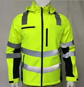 HBC Mesh breathable safety protective jacket for construction site color matching fluorescent clothes protective reflective vest