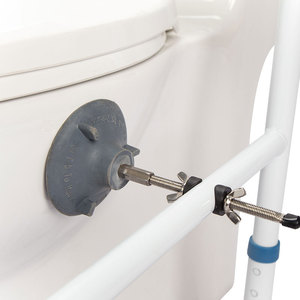 Toilet <b>Grab</b> <b>Bars</b> For Elderly Wall Mounted 136kg Load Capacity Suction Cup Minimalist Design For Nursing Homes - Product Image 2