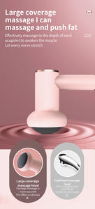 Masajeador <span class=keywords><strong>Shiatsu</strong></span> Manual Terapéutico de Amasamiento Profundo para Celulitis, Masaje Intenso que Cubre Grandes Áreas - Product Image 6