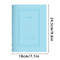 Usine mixte en vrac B5 cahier à couverture rigide agenda personnalisé avec reliure en spirale couverture en feuille de cuir pas cher recharges à feuilles mobiles