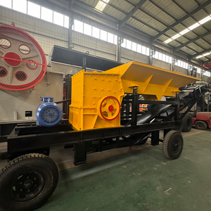 Planta de Minería de Canteras, Bloques de Hormigón de Alta Calidad, Trituradora de Piedra Caliza Móvil de Diésel, Trituradora Tipo Caja - Product Image 6