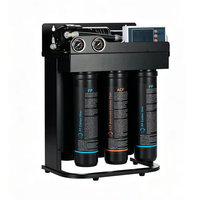 Système de filtration d'eau par osmose inverse commercial 600 GPD avec contrôleur TDS intelligent pour la production d'eau spécialisée pour le café