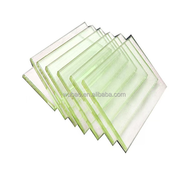 Customized Wubao X Ray Protective Lead Glass Radiation Shielding 8-20mm Thickness Flat Solid Structure for Medical/Hospital Use