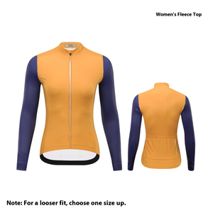 Contrast Raglan Sleeve Fleece Lined <b>Cycling</b> <b>Jersey</b> Full Zip <b>Thermal</b> Warm Long Sleeve Top for Cold Weather Outdoor MTB Bicycle - Product Image 4