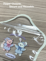 Sacs cadeaux auto-scellants en forme d'étoile – emballage réutilisable et de haute qualité ; petits sacs cadeaux ; idéal pour les bonbons ; fermeture transparente